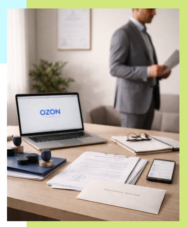 Отказное письмо для Ozon в Белой Калитве от 3630 р. | Сертэкс