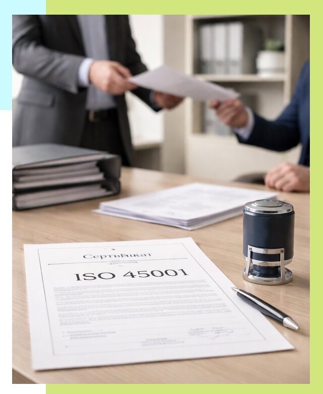 Сертификат ISO 45001 в Белой Калитве под ключ от 46670 р. | Сертэкс
